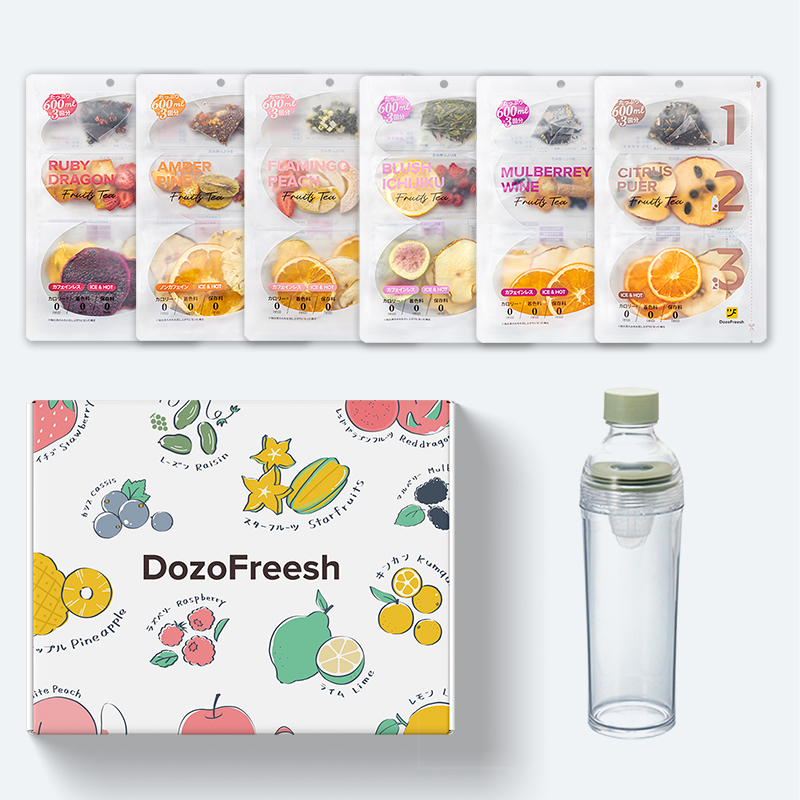 ギフトセット ギフトボックス+オリジナル3種+新たに3種類セット（全6種